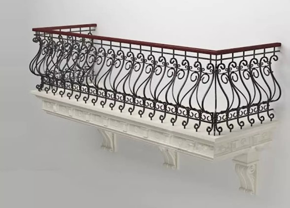 lan can sắt mỹ thuật 1