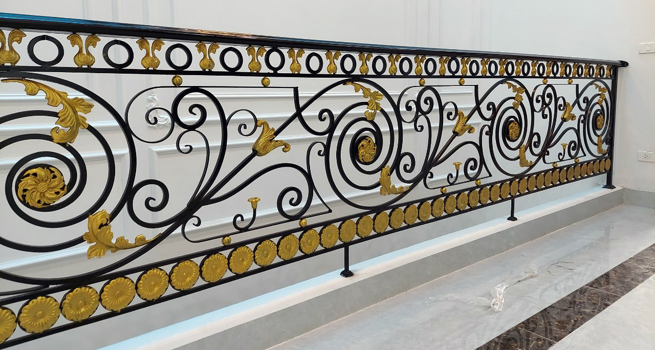 lan can sắt mỹ thuật 2