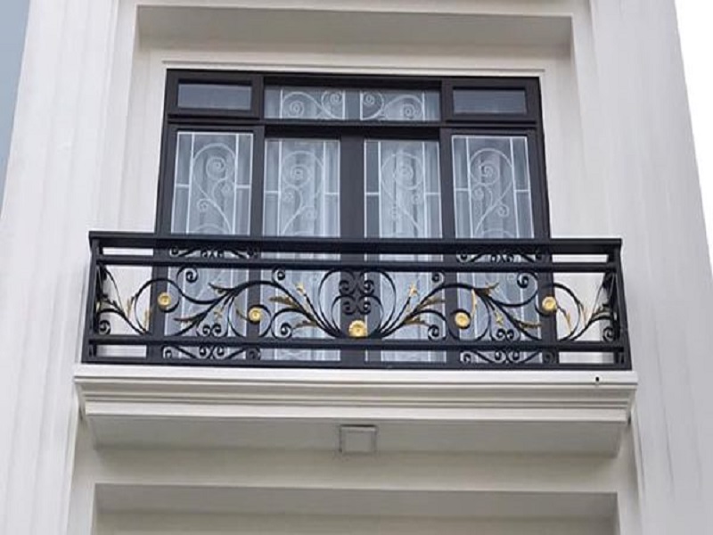 Lan can sắt mỹ thuật