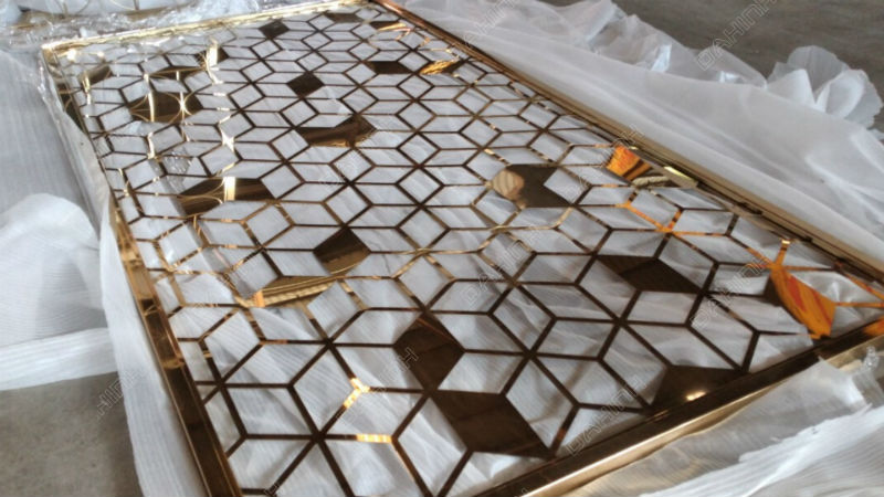 tìm hiểu về vách cnc inox mạ vàng