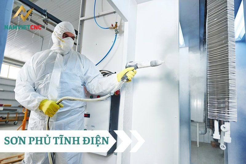 SƠN TĨNH ĐIỆN INOX