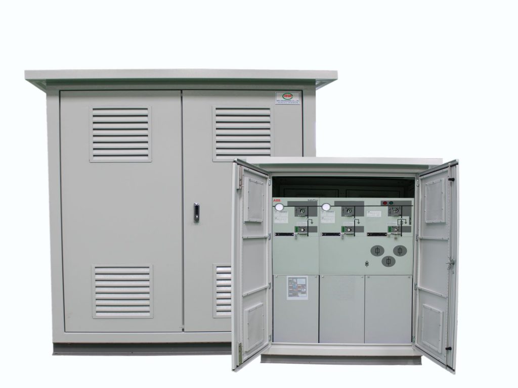 vỏ tủ điện 2 lớp cánh có tính thẩm mỹ cao