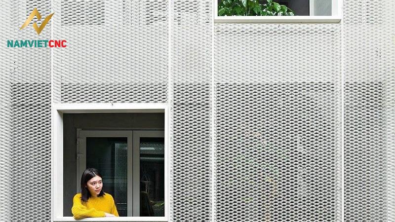 Tấm thép đục lỗ
