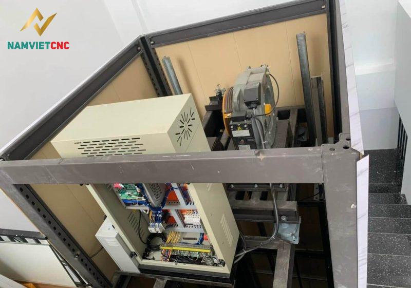 thiết kế thang máy