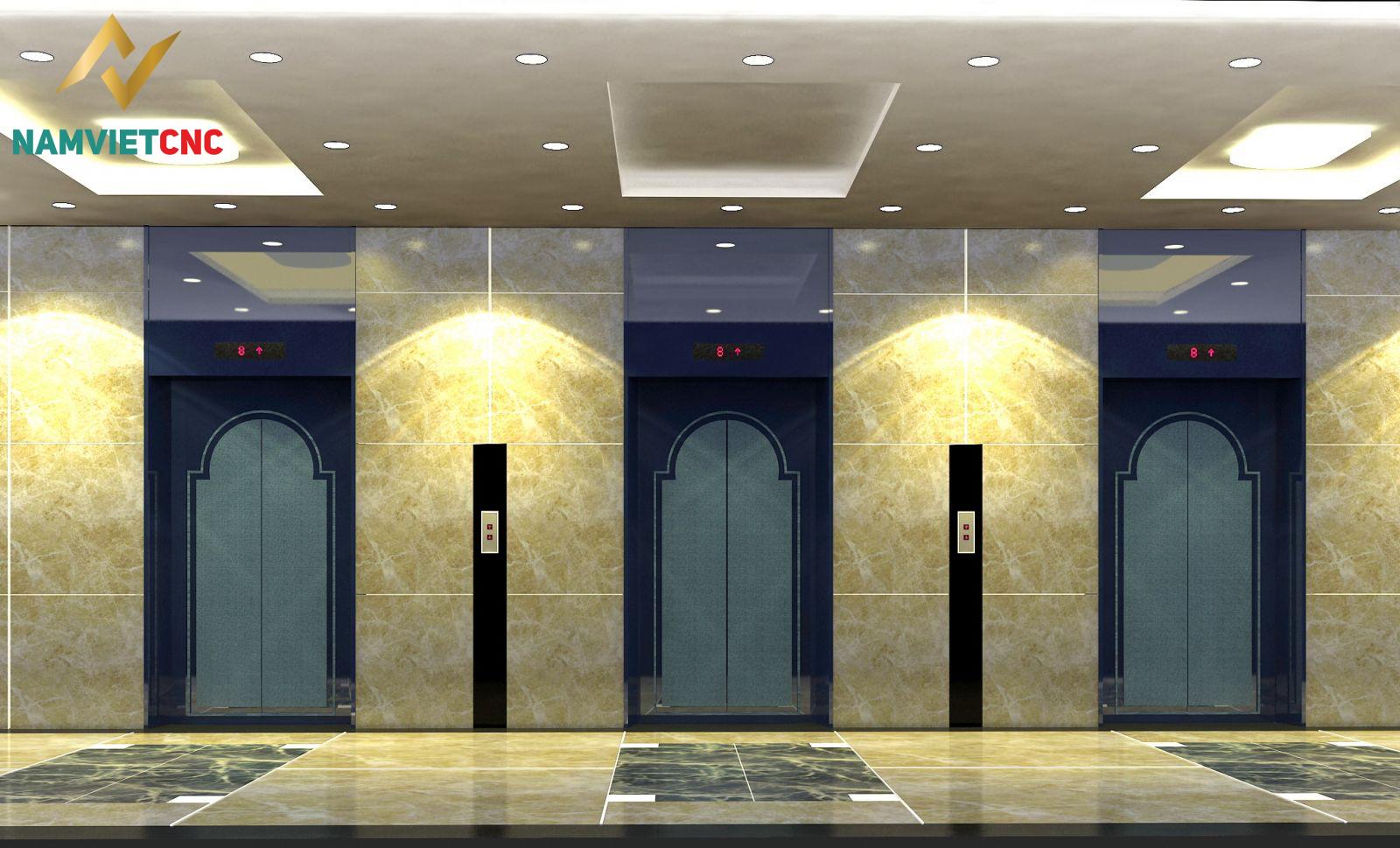 thiết kế thang máy