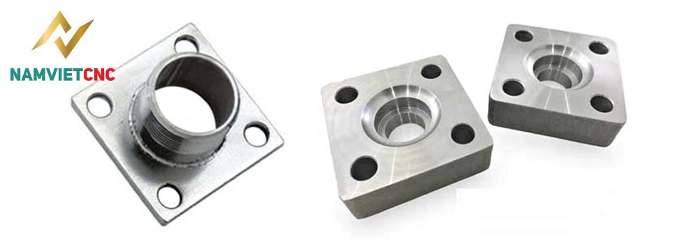 cách lắp đặt mặt bích thép vuông