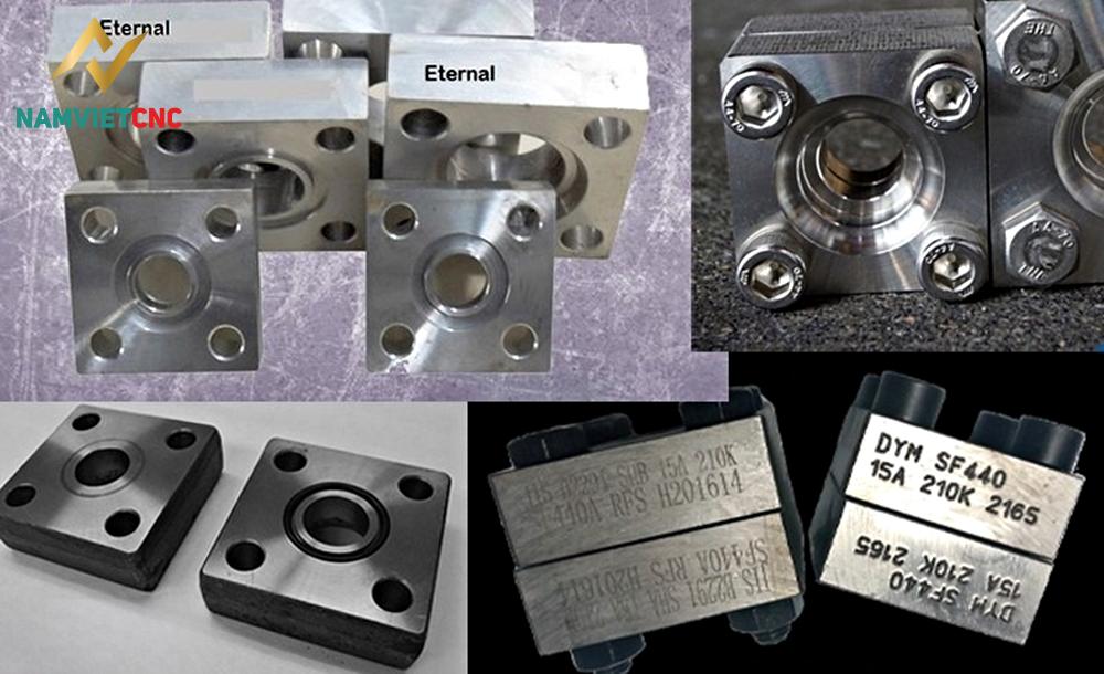 Mặt bích thép vuông - Ảnh 3